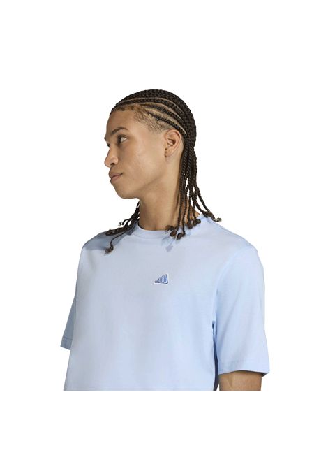 Adidas Icon Graphic T-shirt Light Blue Men ADIDAS CORE | T-shirt | KT4447-